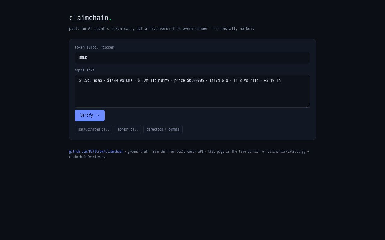 Preview of Claimchain
