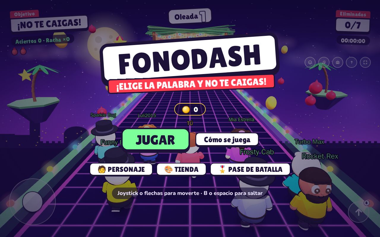 Preview of Fonodash