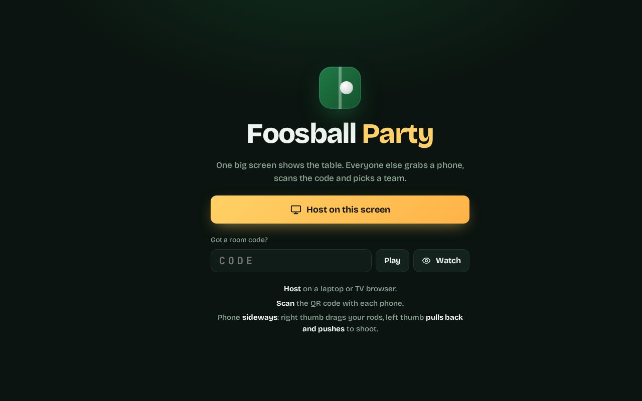 Preview of Foosball