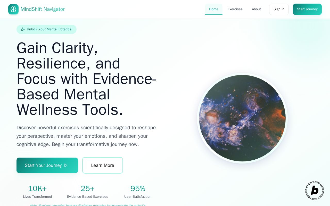 Preview of MindShift Navigator