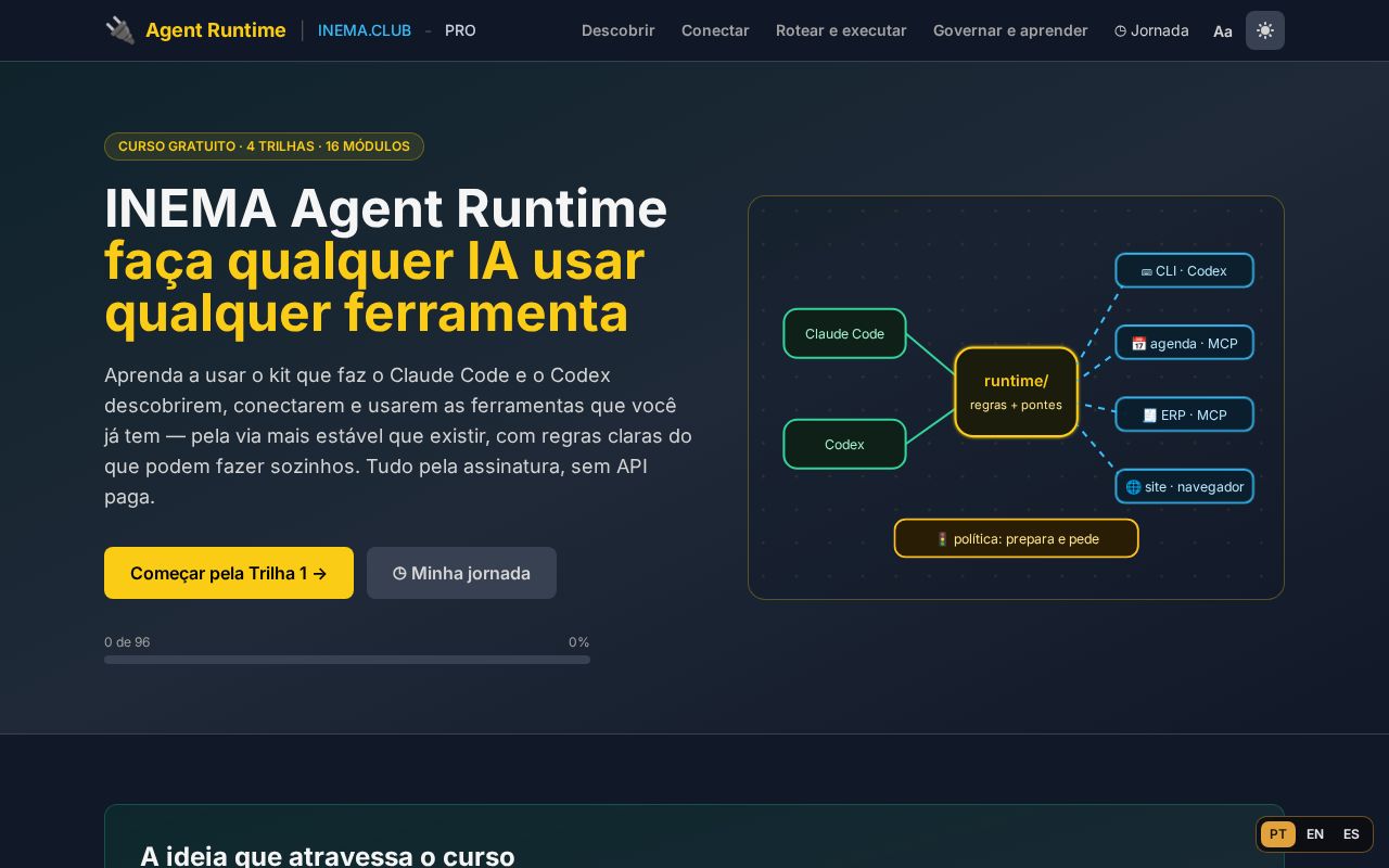 Preview of Curso Agent Runtime