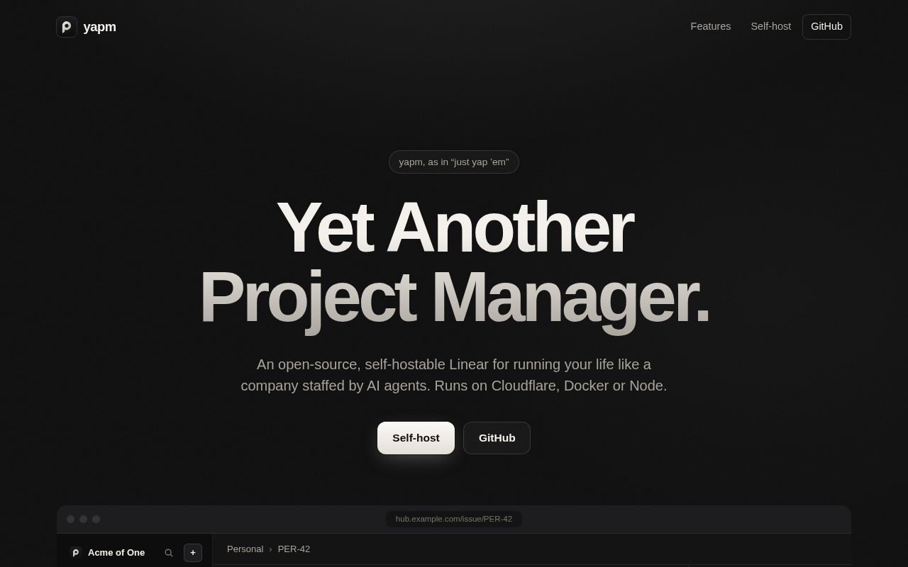 Preview of Yapm