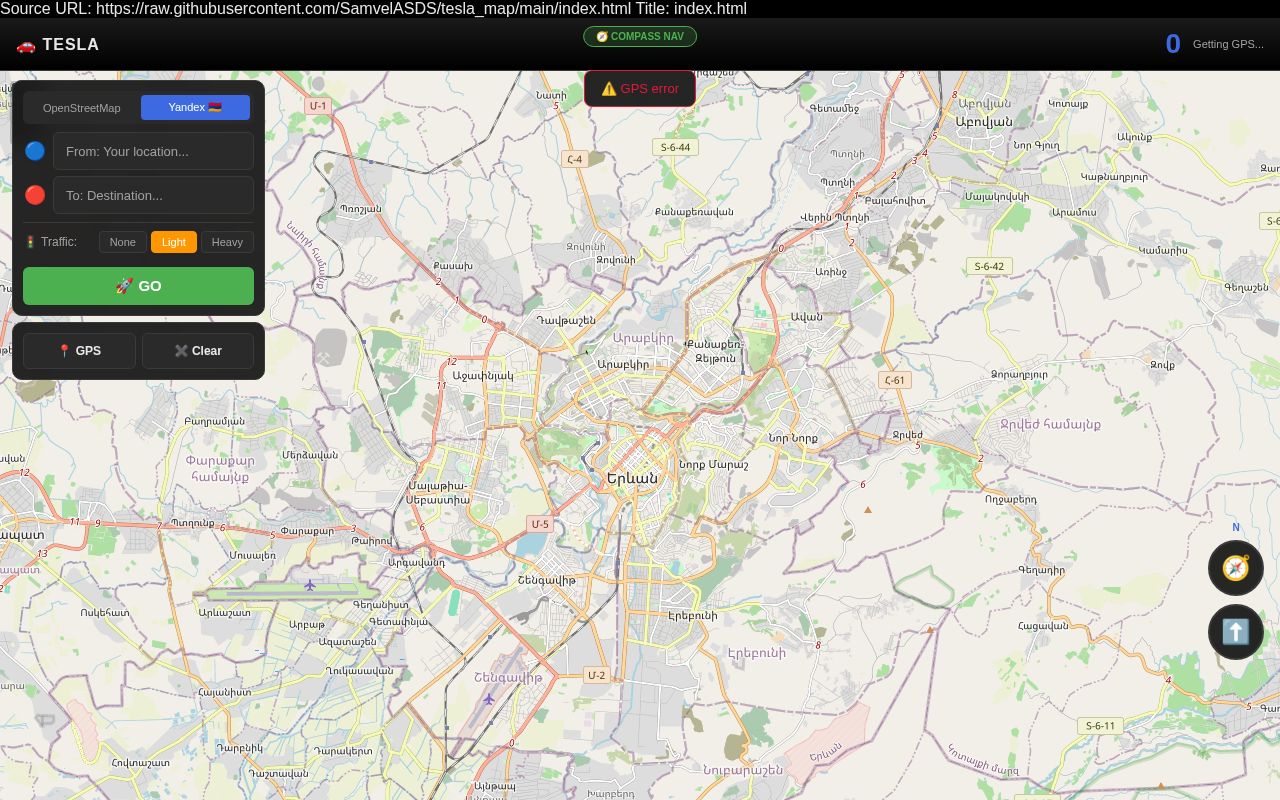 Preview of Tesla Map