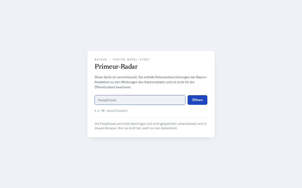 Preview of Primeur-Radar