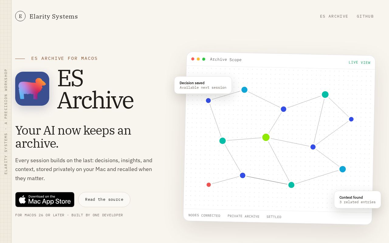 Preview of ES Archive