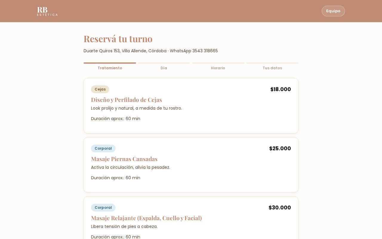Preview of Rb Estetica Turnos