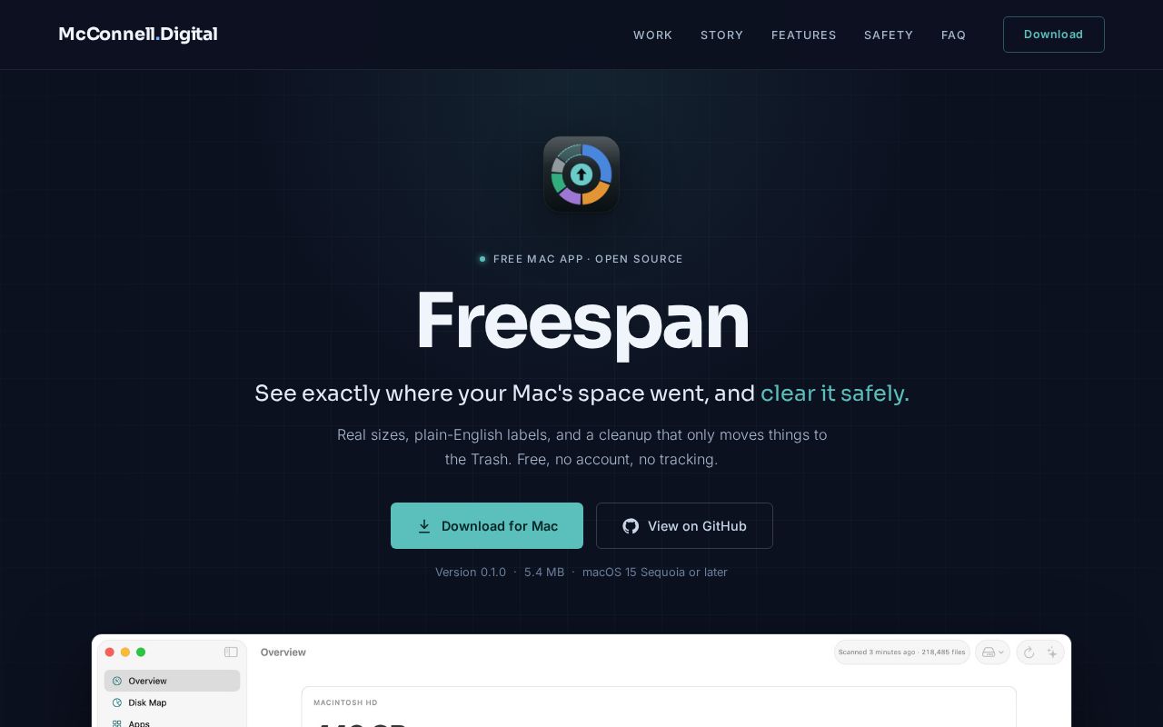Preview of Freespan