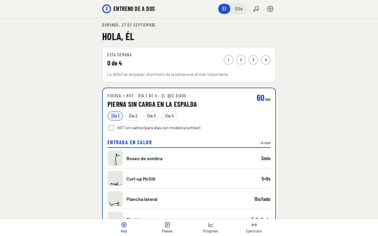 Preview of Entreno