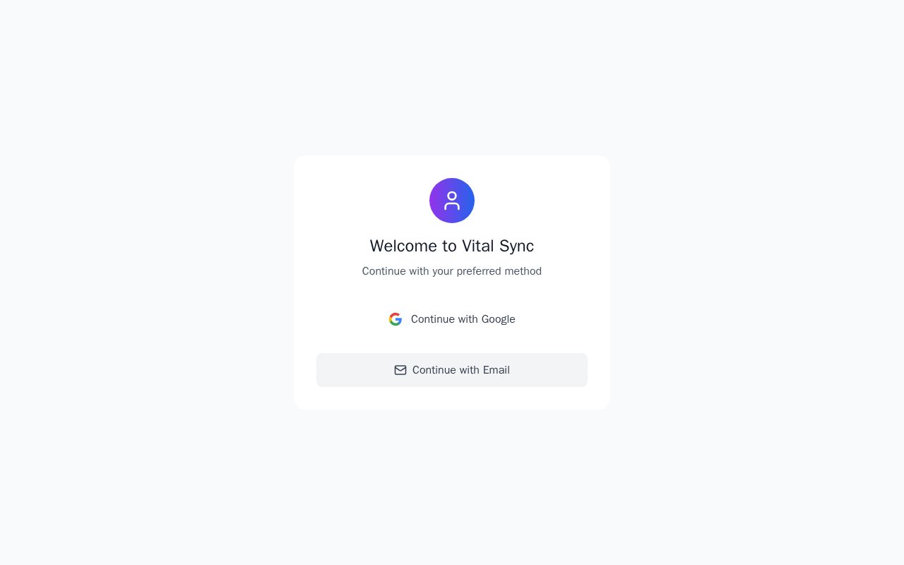 Preview of VitalSync