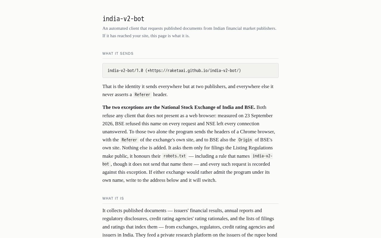 Preview of India V2 Bot