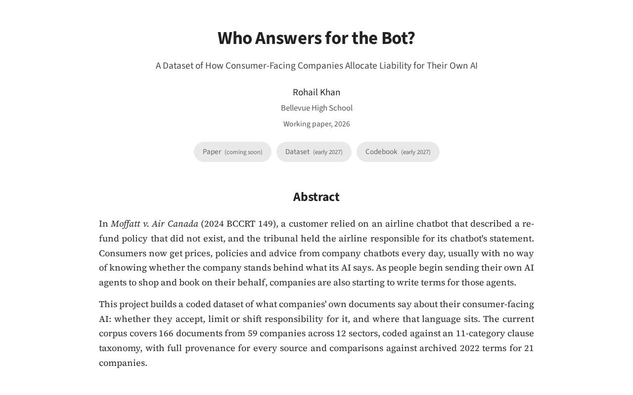 Preview of Ai Liability Terms