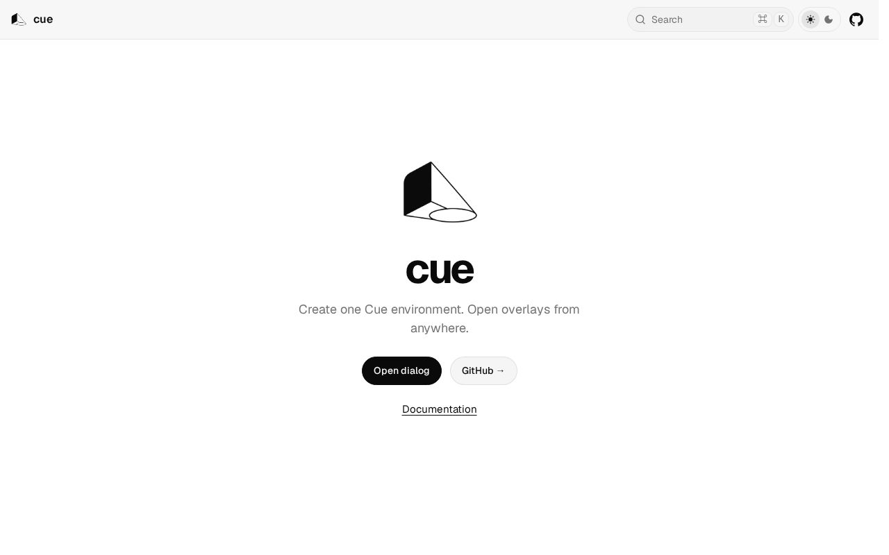 Preview of Imperative overlay manager for React. Register a dialog once, open it from anywhere.
