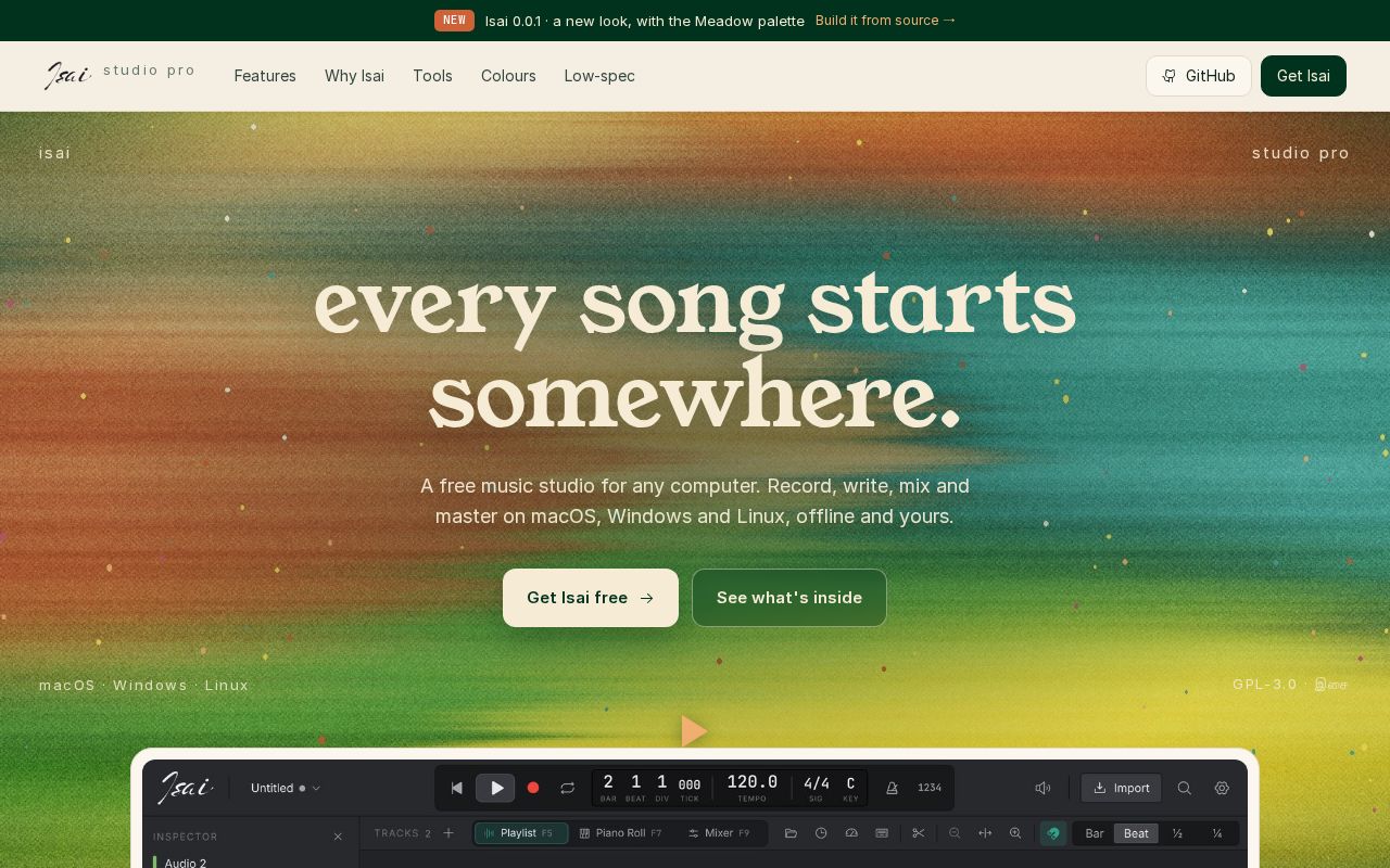 Preview of Isai Studio Pro