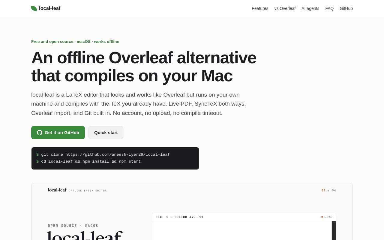 Preview of Local Leaf
