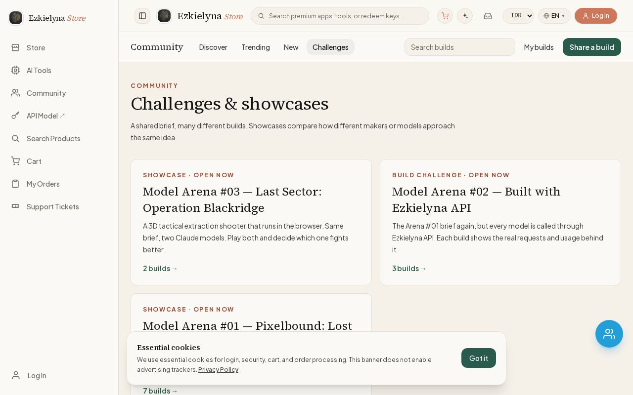 Preview of Ezkielyna Model Arena
