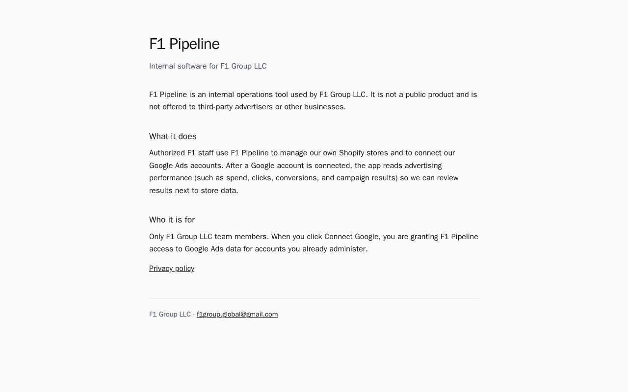 Preview of F1groupglobal Github Io