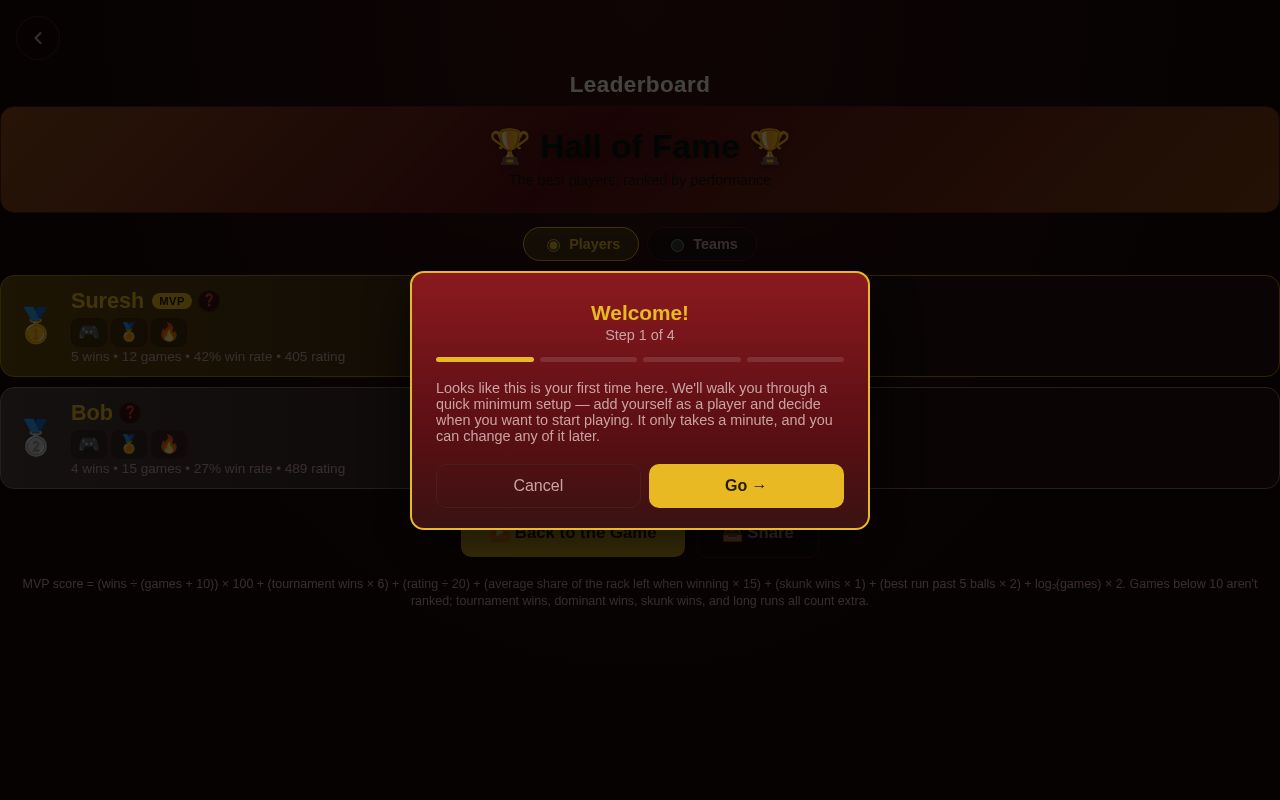 Preview of a counter for pool players