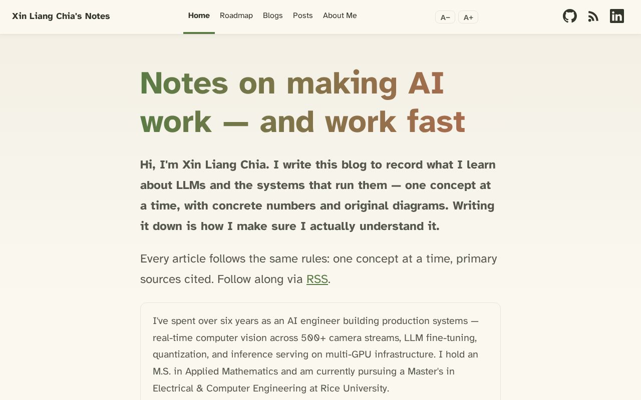 Preview of ChiaXinLiang Github Io