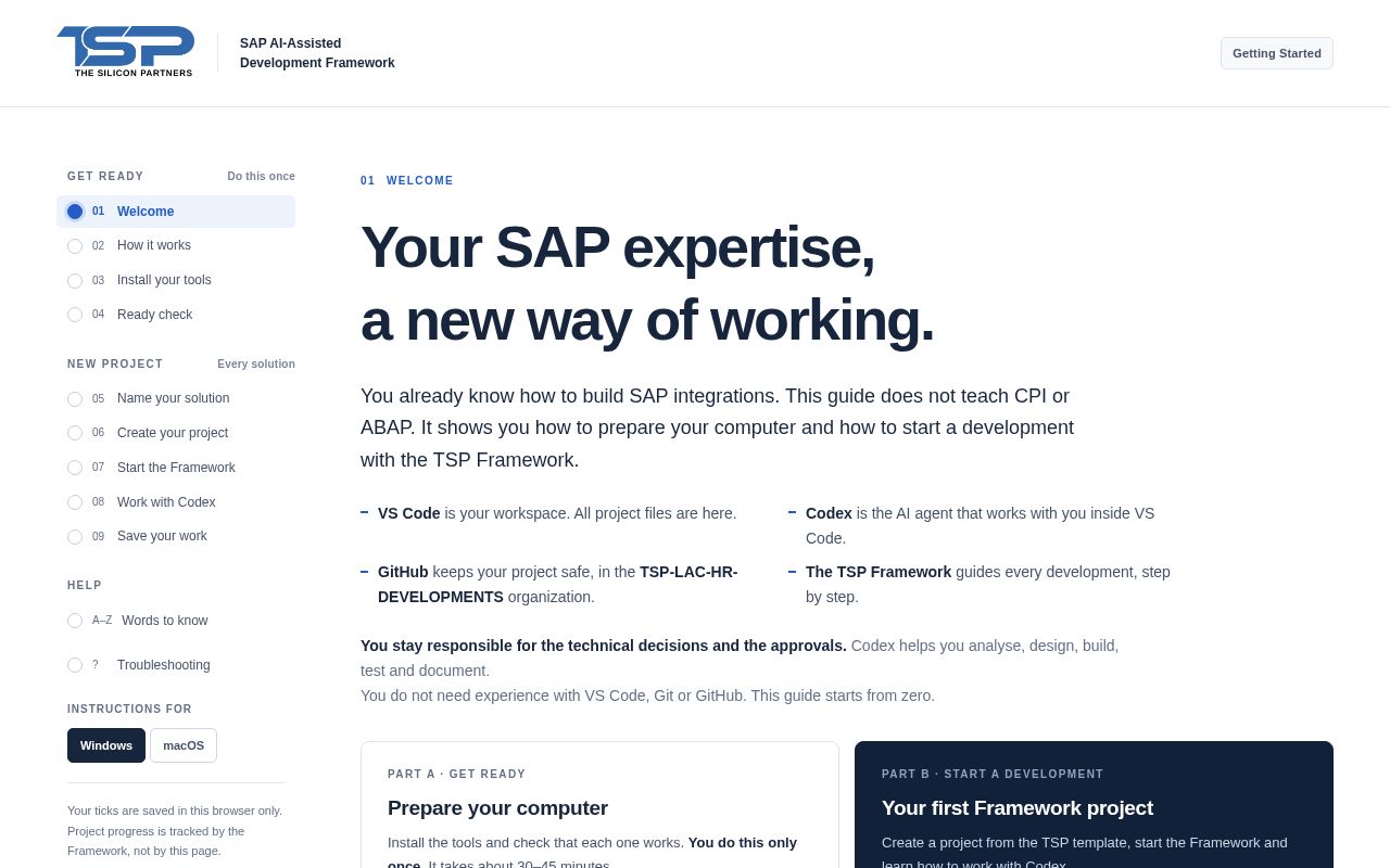 Preview of Getting Started