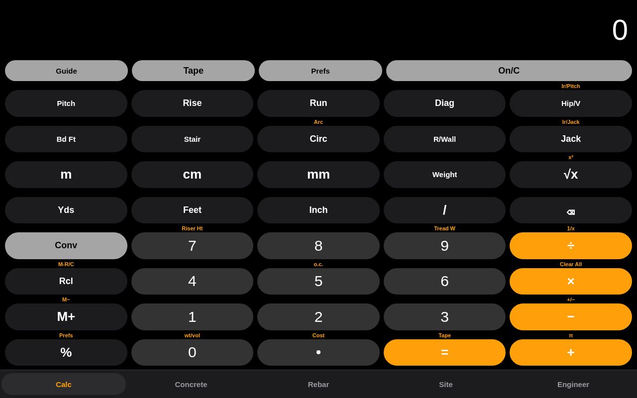 Preview of Construction Calc