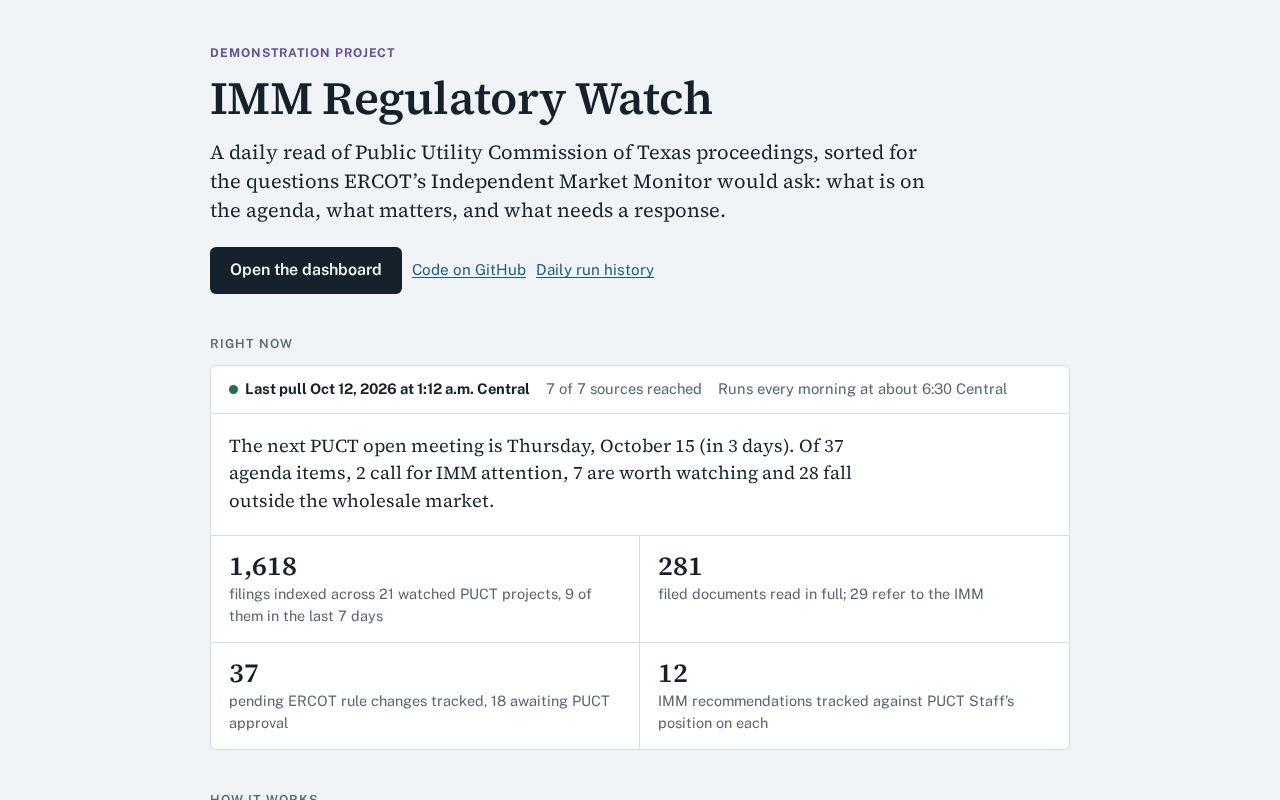Preview of Imm Regulatory Watch