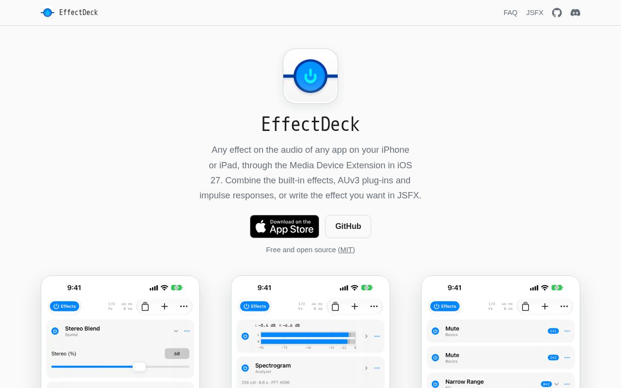 Preview of EffectDeck