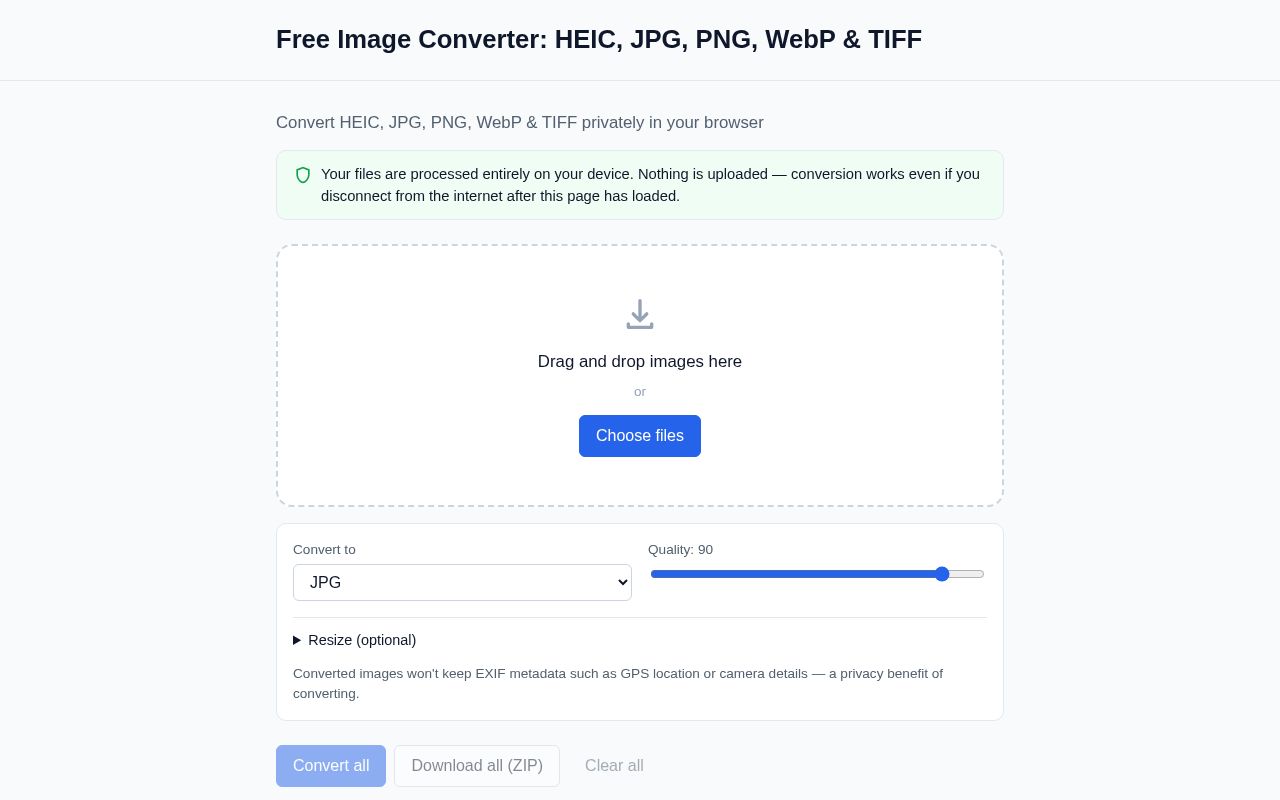 Preview of IPhoneImageConverter