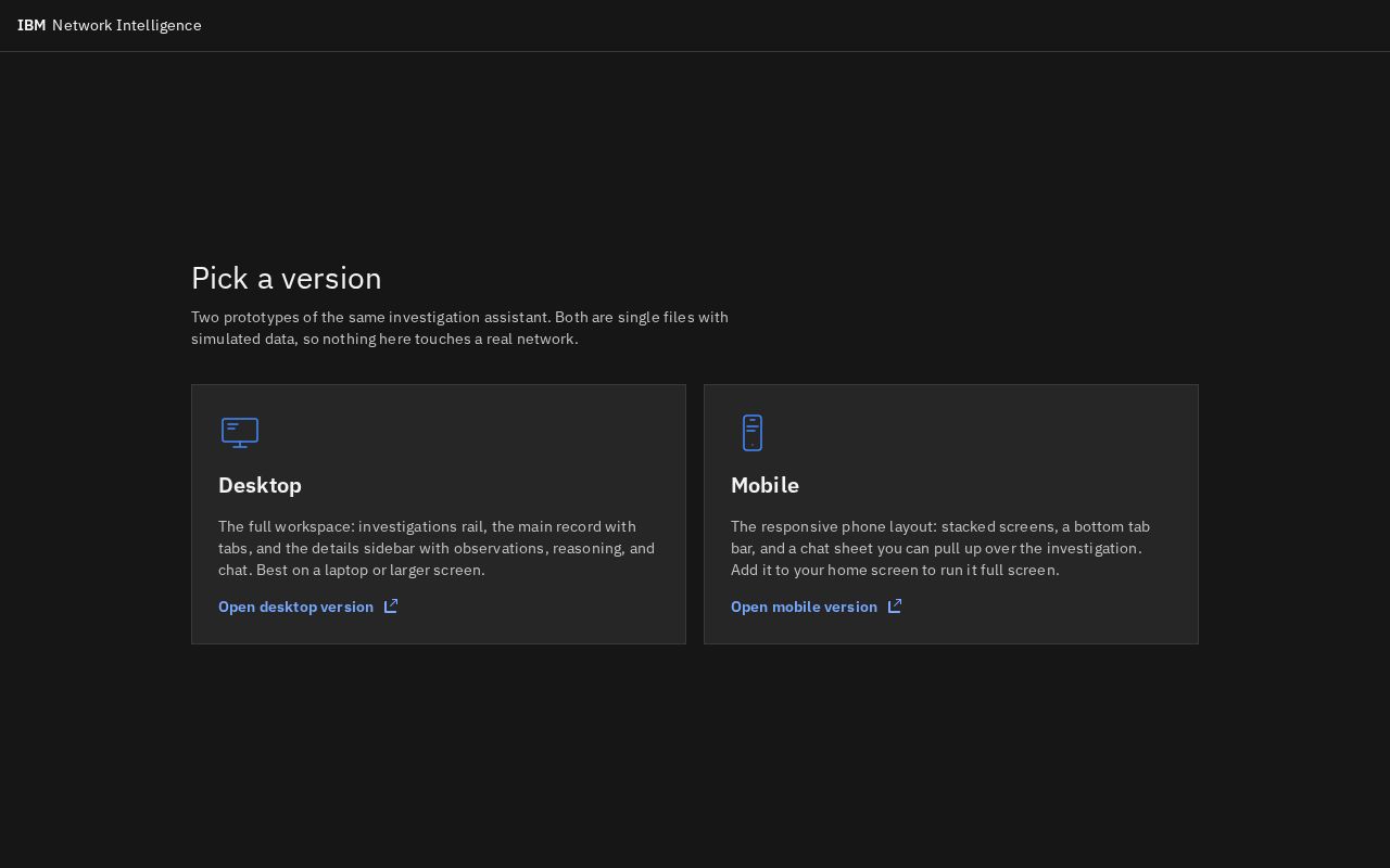 Preview of Mobile prototype (GitHub Pages mirror)