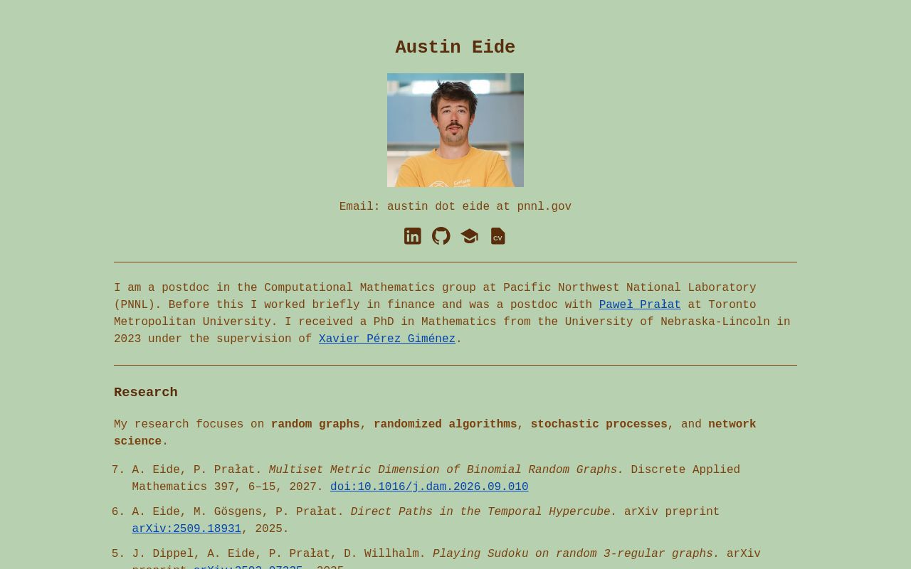 Preview of Austineide Github Io