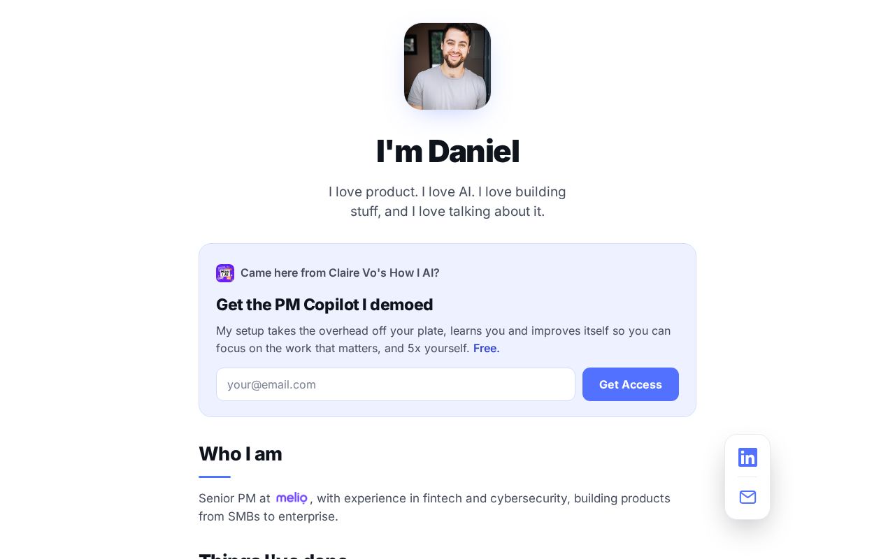 Preview of Pm Copilot