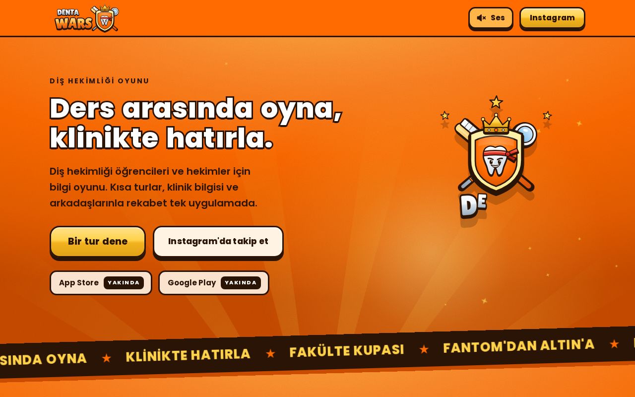 Preview of Dentawars Site