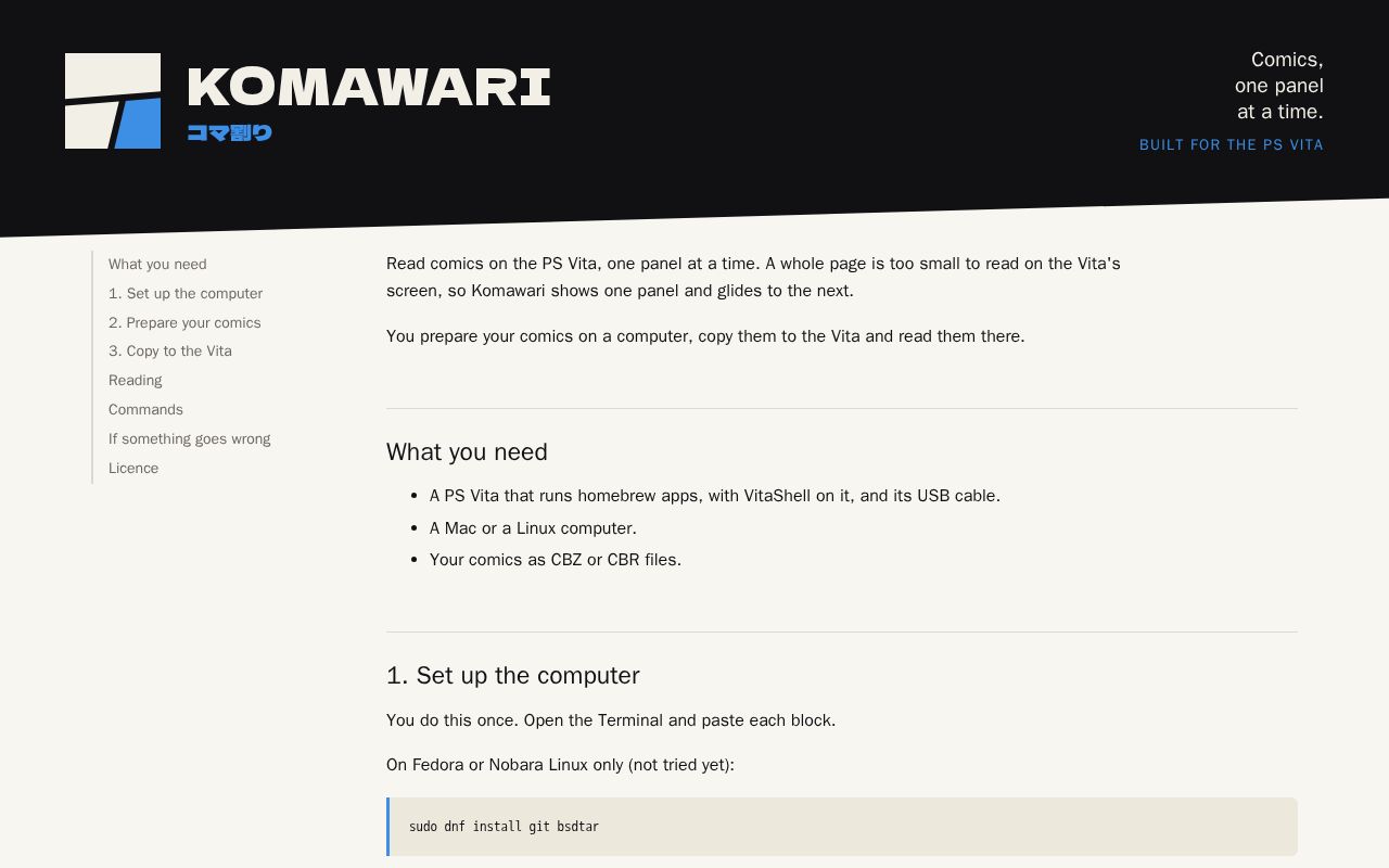Preview of Komawari