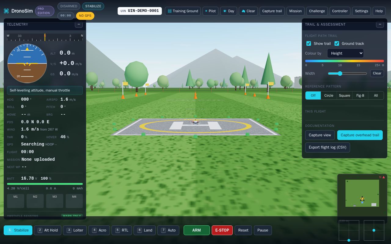 Preview of Dronosim