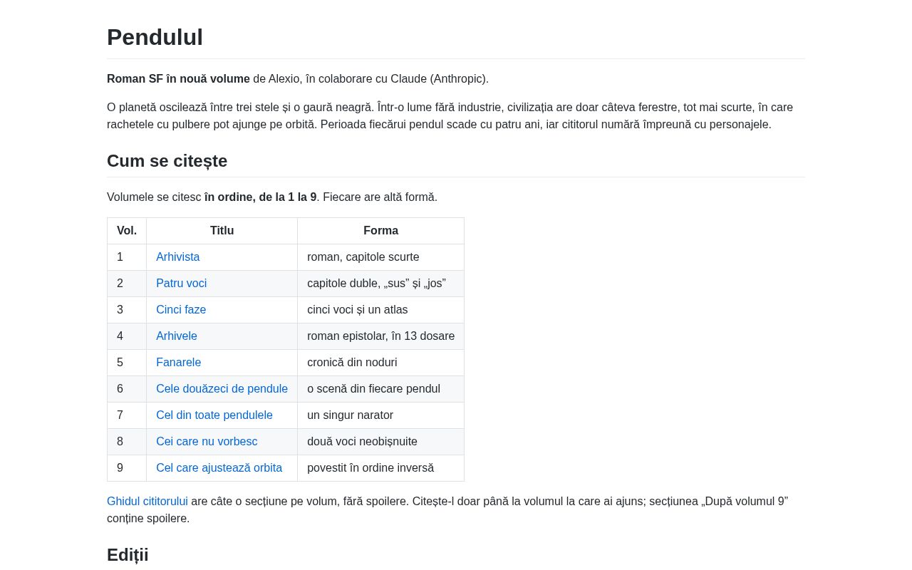 Preview of Pendulul