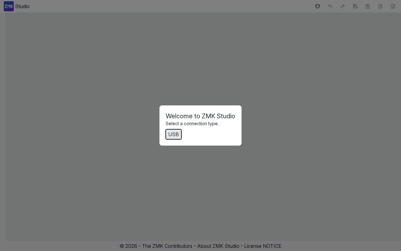 Preview of Zmk Studio Dev