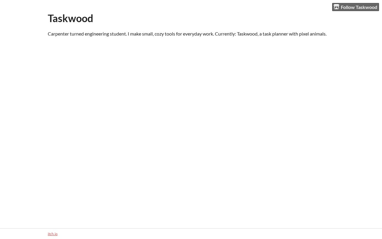 Preview of Taskwood