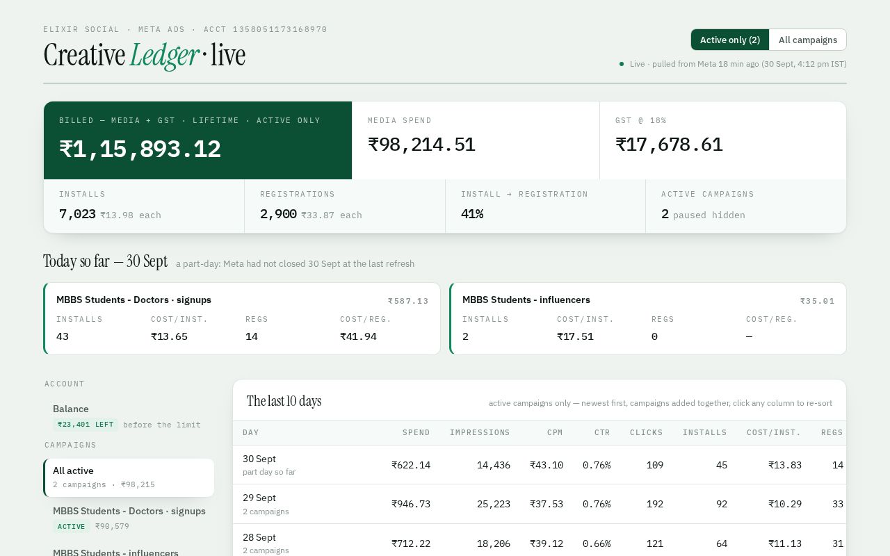 Preview of Elixir Live