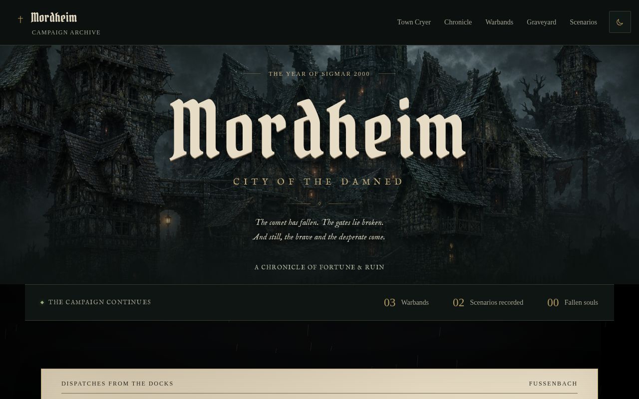 Preview of Mordheim