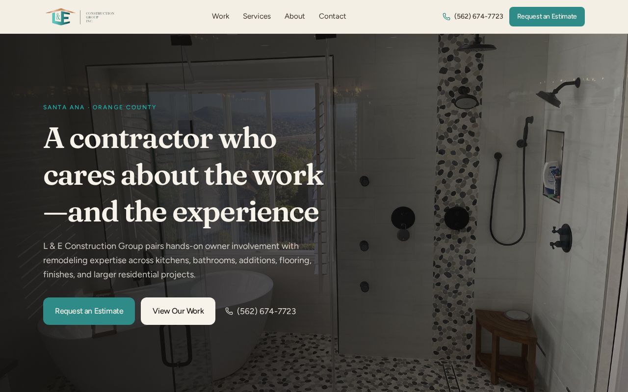 Preview of LE Construction Group Demo