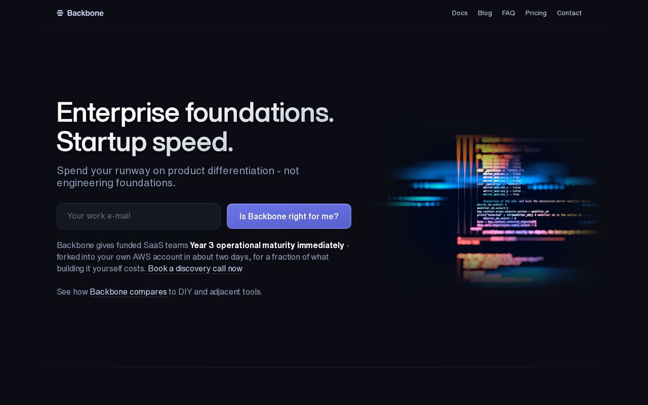 Preview of Backbone Community