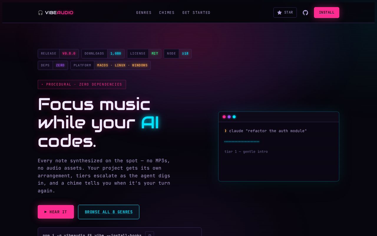 Preview of Vibeaudio