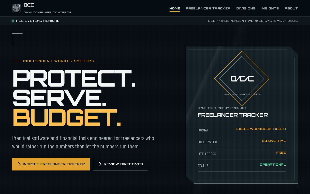Preview of Consumer Concepts Site