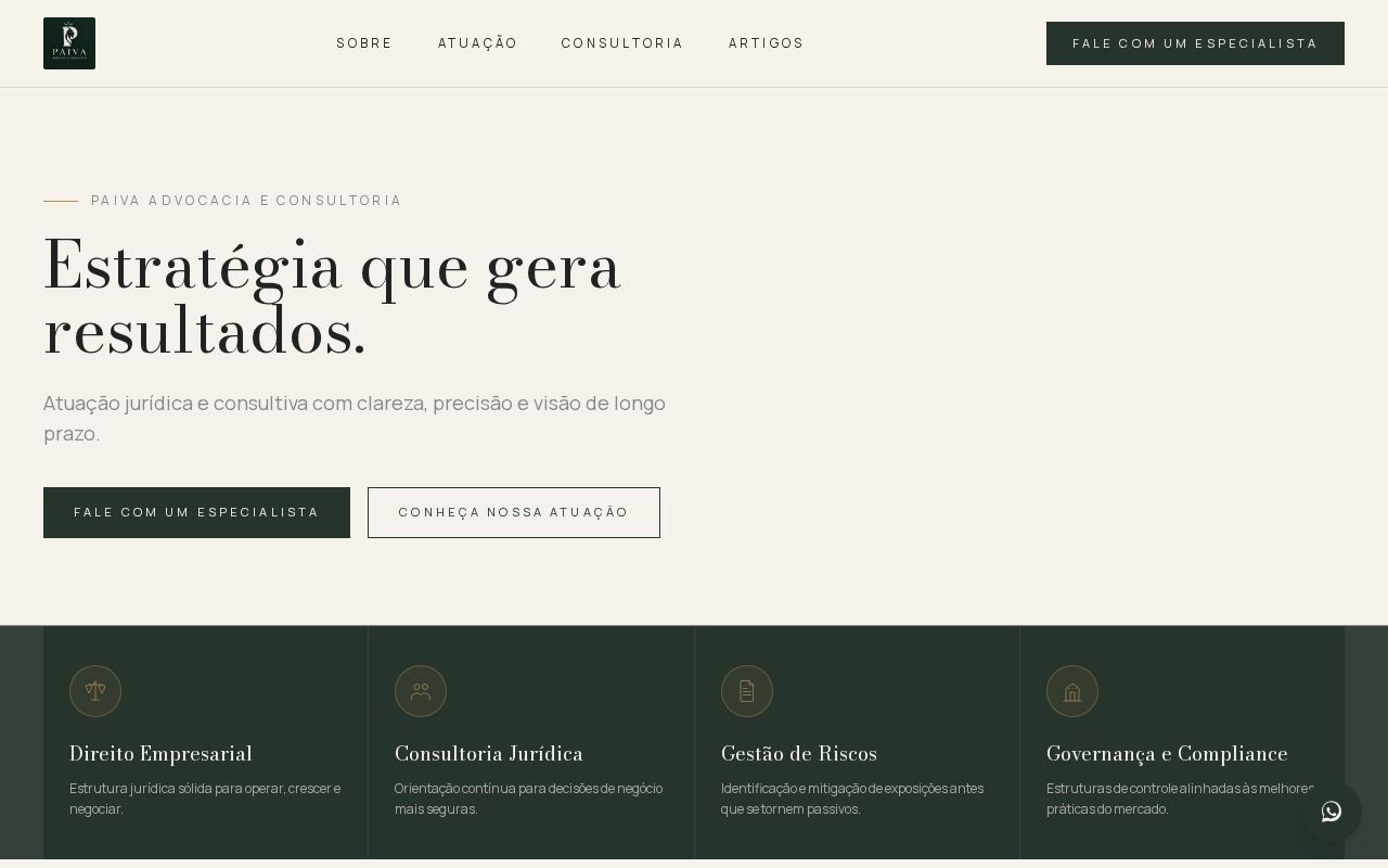 Preview of Paiva Advocacia