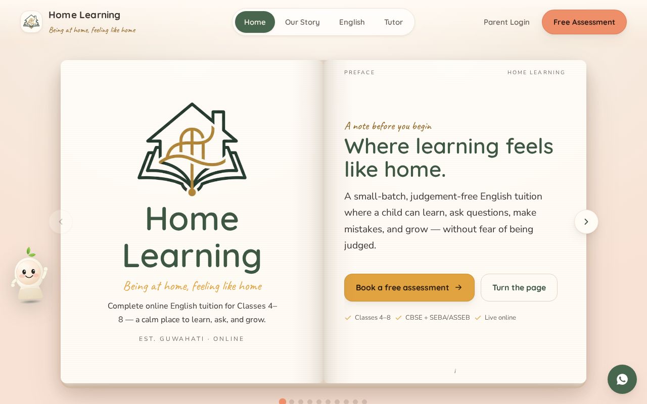 Preview of Home Learning
