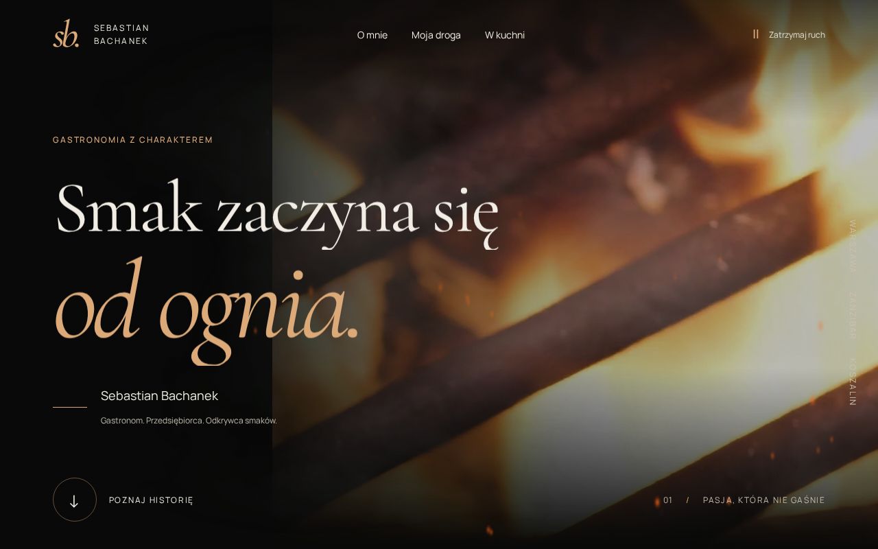 Preview of Sebastian Bachanek website