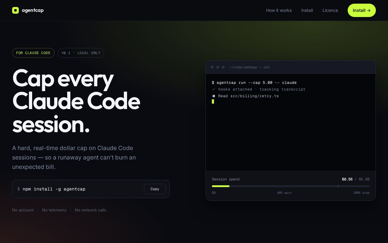 Preview of Agentcap