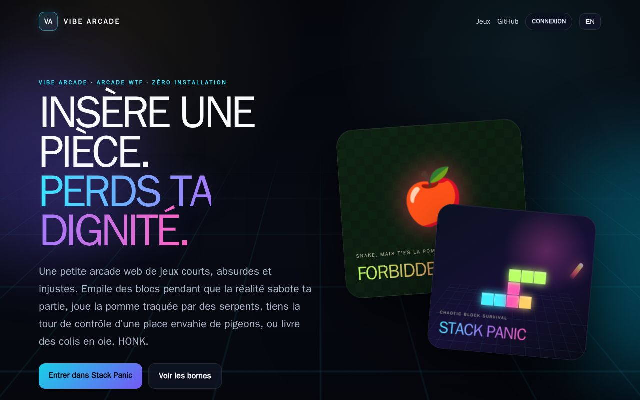 Preview of Vibe Arcade