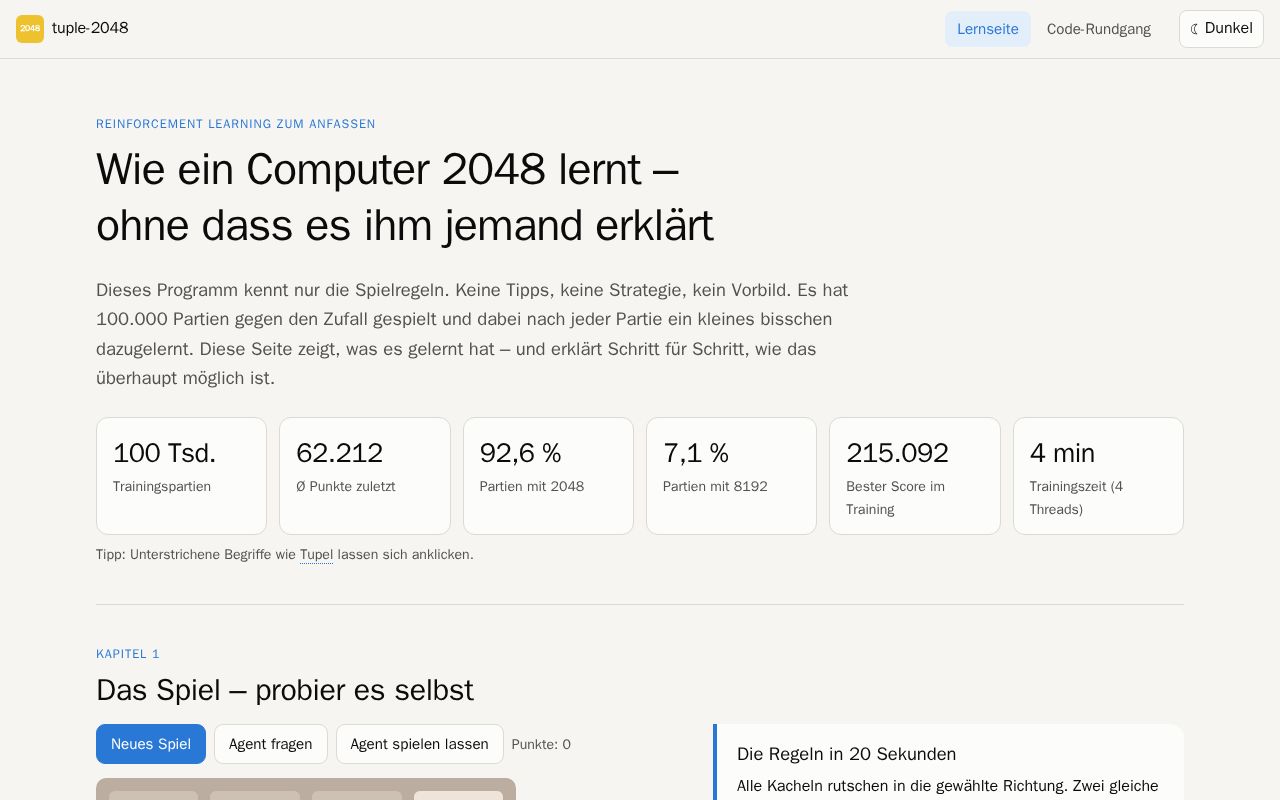 Preview of Tuple 2048