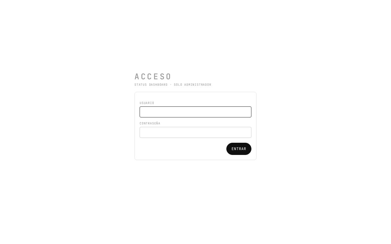 Preview of Monitoreo Web