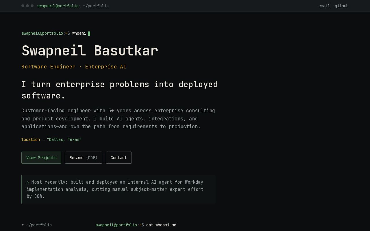 Preview of Swapneilbasutkar Github Io